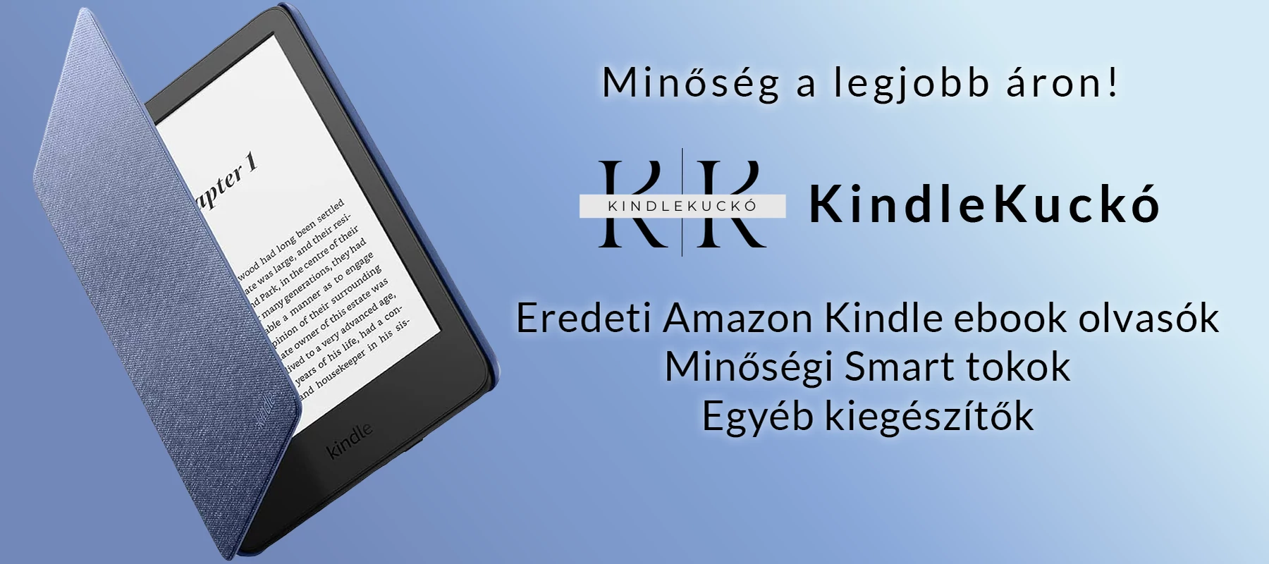 Kindlekuckó - Eredeti bontatlan Kindle olvasók
