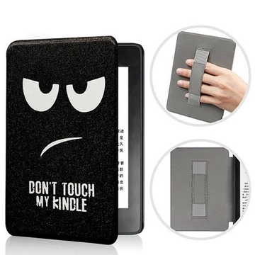 Kindle 2020 / Kindle 2019 Smart Tok - Don't touch my Kindle kézpánttal