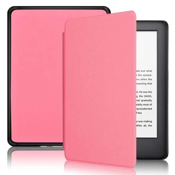 Amazon Kindle Paperwhite 2024 12. generációs és Colorsoft Smart Tok világos rózsaszín