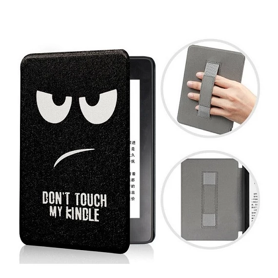 Kindle 2020 / Kindle 2019 Smart Tok - Don't touch my Kindle kézpánttal