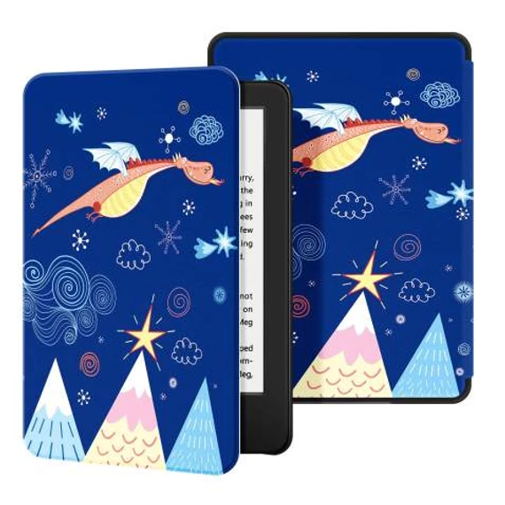 Kindle 2020 / Kindle 2019 Smart Tok - Sárkány kézpánttal