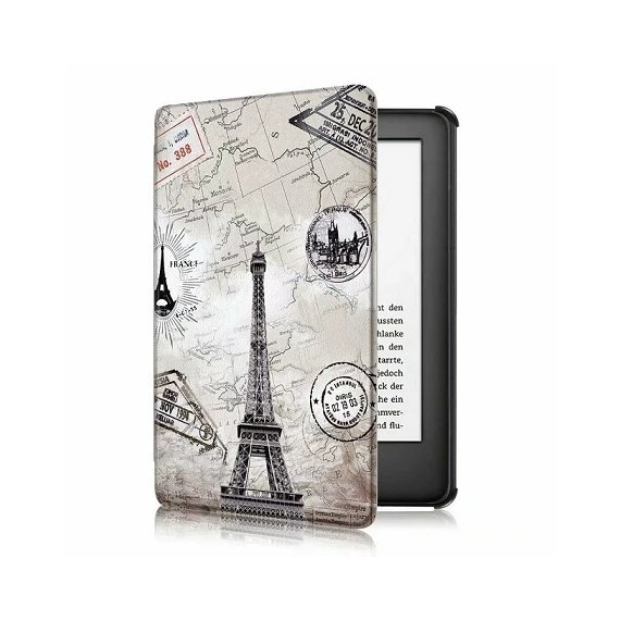 Amazon Kindle 2020 / Kindle 2019 Smart Tok - Eiffel torony