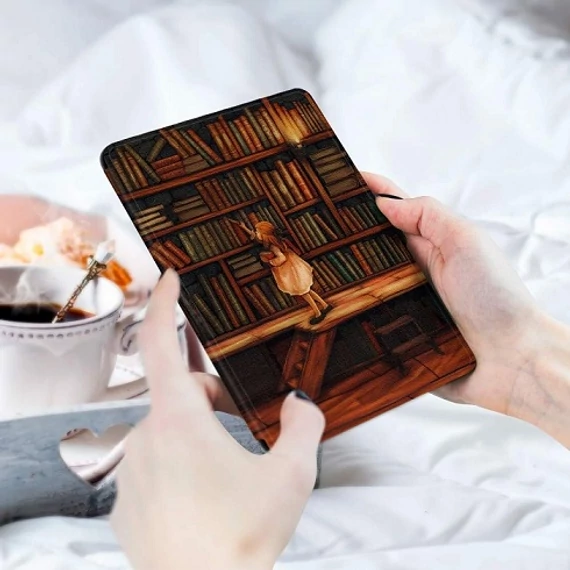 Amazon Kindle Paperwhite 2018 Smart Tok - Könyvespolc