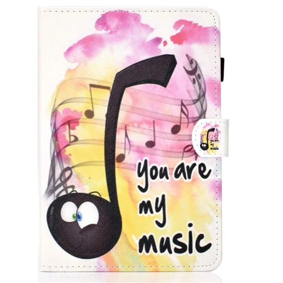 Amazon Kindle Paperwhite 2018 Smart Tok - Kártyatartós Music