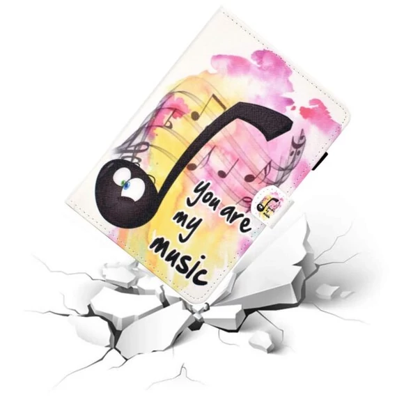 Amazon Kindle Paperwhite 2018 Smart Tok - Kártyatartós Music