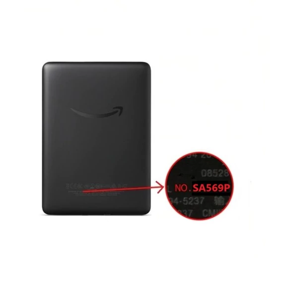 Amazon Kindle Paperwhite 2024 12. generációs és Colorsoft Smart Tok modell szám